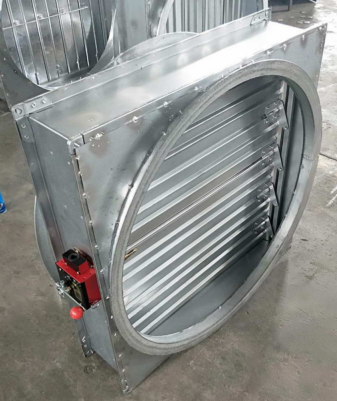 70℃電動防火閥 方轉(zhuǎn)圓